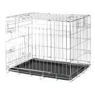 Trixie | Home Kennel | összecsukható fém szobakennel kutyáknak – (M), 78 × 62 × 55 cm