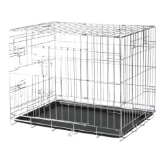   Trixie | Home Kennel | összecsukható fém szobakennel kutyáknak – (M), 78 × 62 × 55 cm