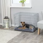 Trixie | Home Kennel | összecsukható fém szobakennel kutyáknak – (M), 78 × 62 × 55 cm