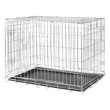 Trixie | Home Kennel | összecsukható fém szobakennel kutyáknak – (M–L), 93 × 69 × 62 cm