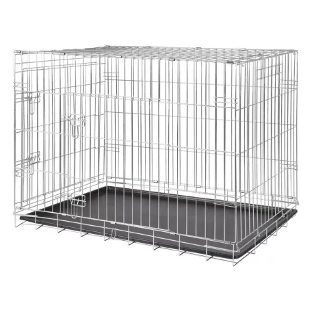 Trixie | Home Kennel | összecsukható fém szobakennel kutyáknak – (L), 109 × 79 × 71 cm