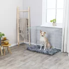 Trixie | Home Kennel | összecsukható fém szobakennel kutyáknak – (L), 109 × 79 × 71 cm