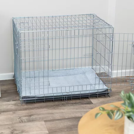 Trixie | Home Kennel | összecsukható fém szobakennel kutyáknak – (L), 109 × 79 × 71 cm