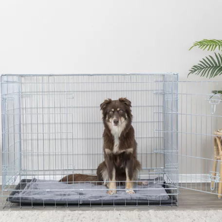 Trixie | Home Kennel | összecsukható fém szobakennel kutyáknak – (XL), 116 × 86 × 77 cm