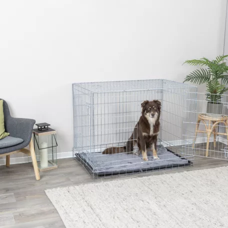 Trixie | Home Kennel | összecsukható fém szobakennel kutyáknak – (XL), 116 × 86 × 77 cm