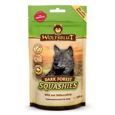   Wolfsblut Dark Forest Squashies Vad Édesburgonyával Snack kutyáknak 100 g