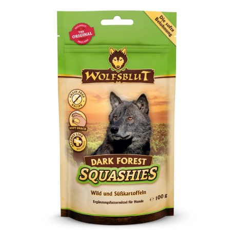 Wolfsblut Dark Forest Squashies Vad Édesburgonyával Snack kutyáknak 100 g