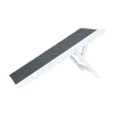   Trixie | Ramp | praktikus autós kutyaszállító kiegészítő – fehér, 36 × 43 × 90 cm, max. 40 kg