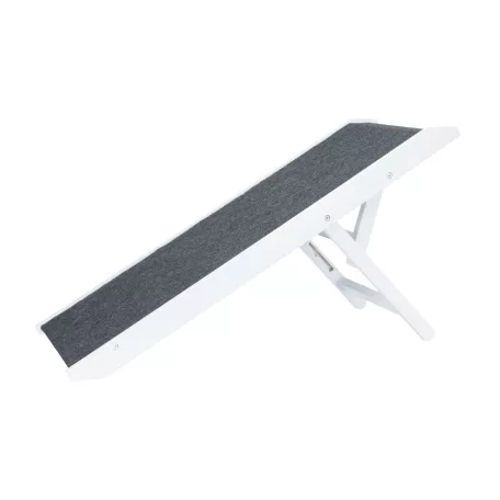 Trixie | Ramp | praktikus autós kutyaszállító kiegészítő – fehér, 36 × 43 × 90 cm, max. 40 kg