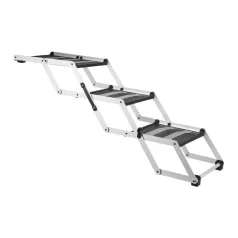   Trixie | 3-step folding steps | praktikus autós kutyaszállító kiegészítő – szélesség 37 cm, magasság max. 57 cm, mélység max. 120 cm, max. 75 kg