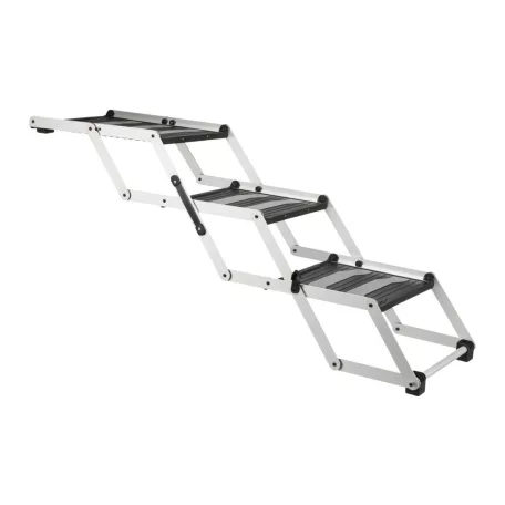Trixie | 3-step folding steps | praktikus autós kutyaszállító kiegészítő – szélesség 37 cm, magasság max. 57 cm, mélység max. 120 cm, max. 75 kg
