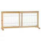 Trixie | Dog Barrier - elválasztó elem (natúr fenyő) kutyák részére (63-108x50cm)