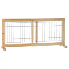 Trixie | Dog Barrier - elválasztó elem (natúr fenyő) kutyák részére (63-108x50cm)