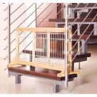 Trixie | Dog Barrier - elválasztó elem (natúr fenyő) kutyák részére (63-108x50cm)