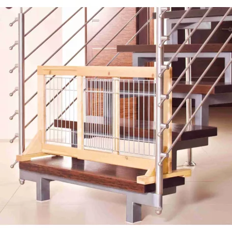 Trixie | Dog Barrier - elválasztó elem (natúr fenyő) kutyák részére (63-108x50cm)