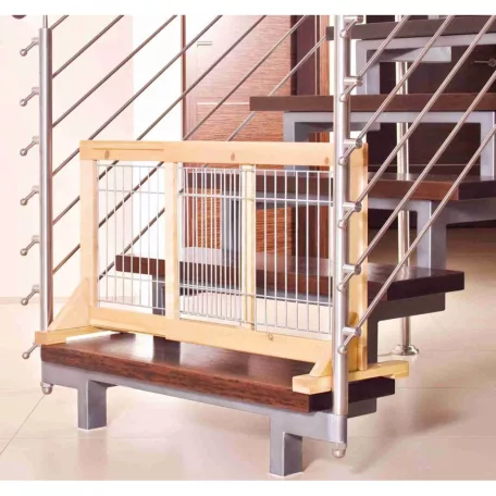 Trixie | Dog Barrier - elválasztó elem (natúr fenyő) kutyák részére (63-108x50cm)