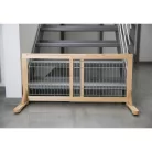 Trixie | Dog Barrier - elválasztó elem (natúr fenyő) kutyák részére (63-108x50cm)