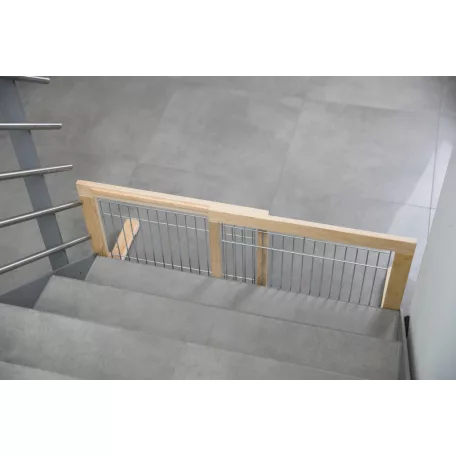Trixie | Dog Barrier - elválasztó elem (natúr fenyő) kutyák részére (63-108x50cm)