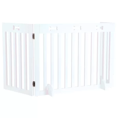 Trixie | Dog Barrier (3 parts) - biztonsági kutyarács (3 részes) 82-124x61cm - fehér