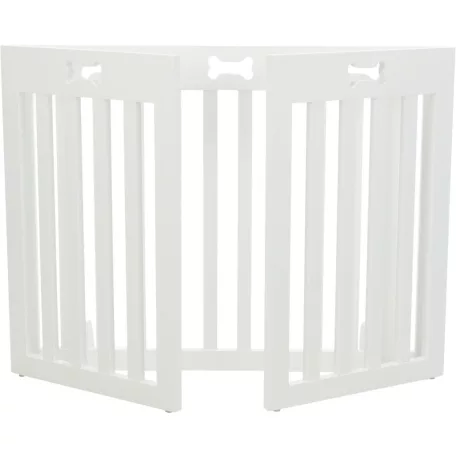 Trixie | Dog Barrier (3 parts) - biztonsági kutyarács (3 részes) 82-124x61cm - fehér