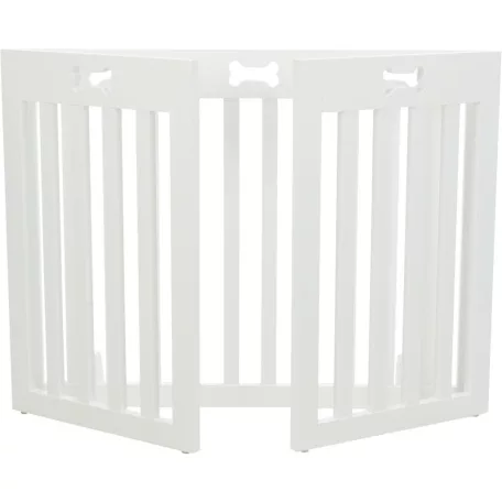 Trixie | Dog Barrier (3 parts) - biztonsági kutyarács (3 részes) 82-124x61cm - fehér