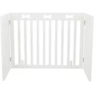 Trixie | Dog Barrier (3 parts) - biztonsági kutyarács (3 részes) 82-124x61cm - fehér