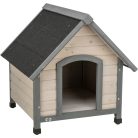 Trixie Natura | Sátortetős kutyaház – S-M (71 × 77 × 76 cm), szürke