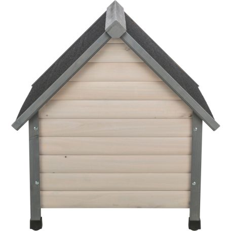 Trixie Natura | Sátortetős kutyaház – S-M (71 × 77 × 76 cm), szürke