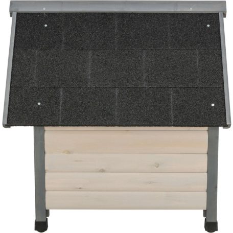 Trixie Natura | Sátortetős kutyaház – S-M (71 × 77 × 76 cm), szürke