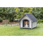 Trixie Natura | Sátortetős kutyaház – S-M (71 × 77 × 76 cm), szürke
