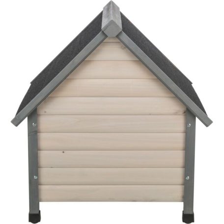 Trixie Natura | Sátortetős kutyaház – M-L (83×87×101 cm), szürke