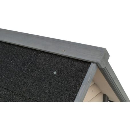 Trixie Natura | Sátortetős kutyaház – M-L (83×87×101 cm), szürke