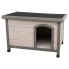 Trixie Classic | Féltetős kutyaház – S-M (85×58×60 cm), szürke