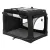 Trixie | Vario box S transport box 61x43x46cm | biztonságos, jól szellőző szállítóbox kutyáknak – fekete/szürke, (S), 61 × 43 × 46 cm