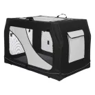 Trixie | Vario box M-L transport box 91x58x61cm | biztonságos, jól szellőző szállítóbox kutyáknak – (M–L), 91 × 58 × 61 cm