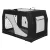 Trixie | Vario box M-L transport box 91x58x61cm | biztonságos, jól szellőző szállítóbox kutyáknak – (M–L), 91 × 58 × 61 cm
