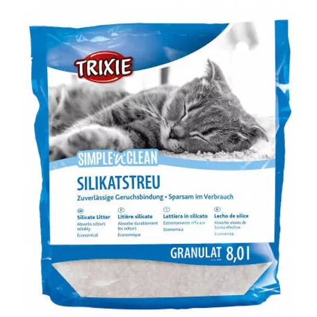 Trixie | Simple'n'Clean Silicate Litter | Szilikon alom - 8 L