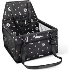 Nobleza | Autós kutyahordozó táska 40X35X45 cm, fekete