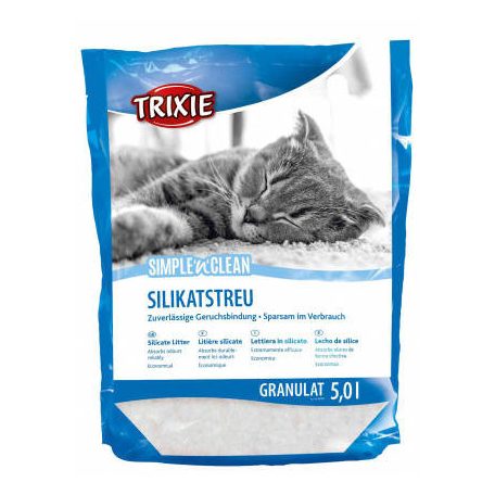 Trixie | Simple'n'Clean Silicate Litter | Szilikon alom - 5 L