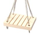 Nobleza | Hinta kisállatoknak természetes fából (madár, hörcsög) - 10x8x17 cm