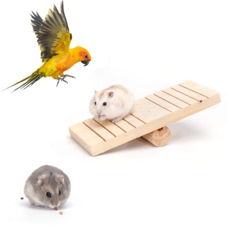 Nobleza | Libikóka kisállatoknak természetes fából (madár, hörcsög) - 20x8x4,5 cm