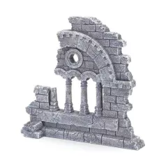   Nobleza | Akvárium dekoráció, törött fal - 14,5x3,5x13,5 cm