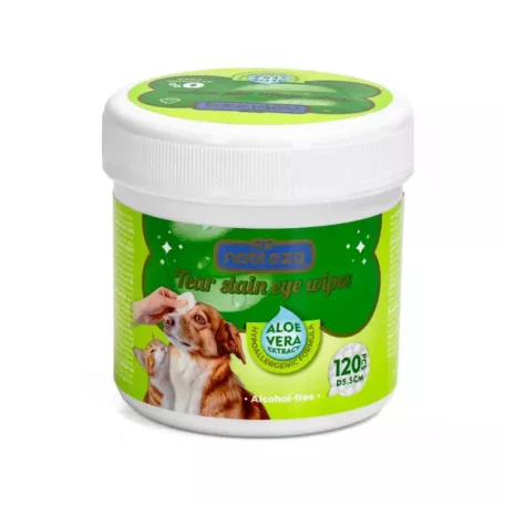 Nobleza | Könnyfolt-eltávolító tisztító kendők – 120 db (Aloe vera kivonattal)