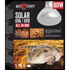   Repti Planet Solar UVA/UVB | UVA/UVB fény- és hősugárzó izzó - 80 W