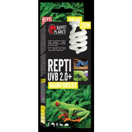 Repti Planet Rainforest REPTI UV-B 2% (2.0+) | esőerdei izzó - 26 W