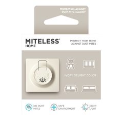 MITELESS HOME Bézs ultrahangos poratkariasztó