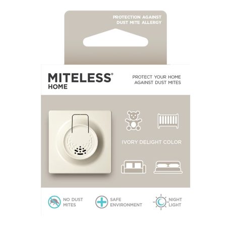 MITELESS HOME Bézs ultrahangos poratkariasztó