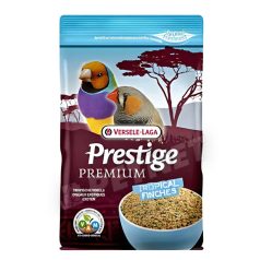   Versele-Laga | Premium Prestige Tropical Finches | Teljesértékű eledel pintyek részére - 800 g