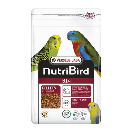 Versele-Laga | NutriBird B14 | Teljes értékű pellet eledel hullámos papagájoknak - 800 g