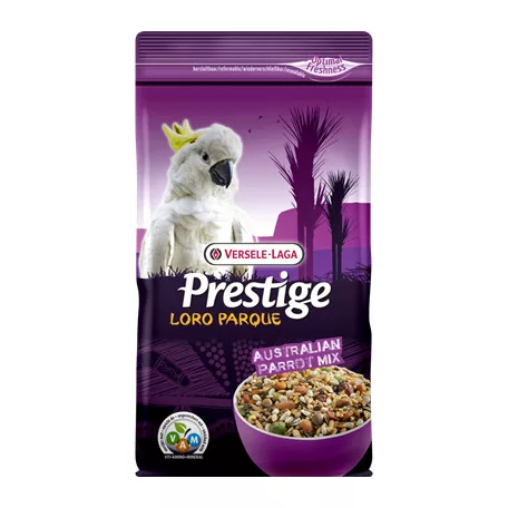 Versele-Laga | Prestige Loro Parque Australian Parrot Mix | Teljes értékű magkeverék ausztrál papagájoknak – 1 kg / 1000 g